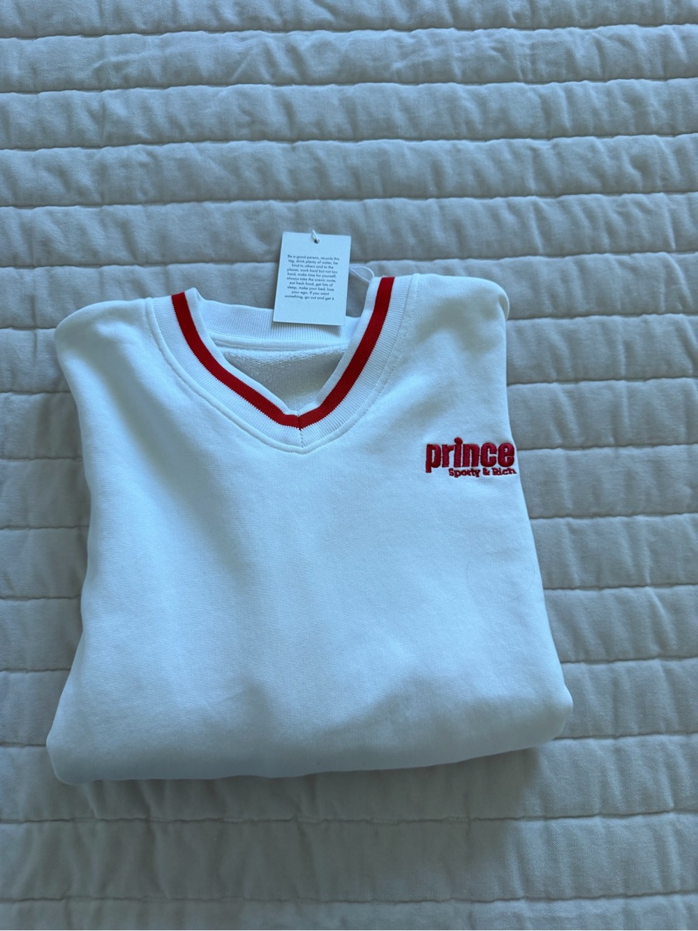 Sporty & Rich prince collab
